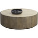 Oberon 48 X 16.25 inch Natural / Warm Brown Coffee Table, Small